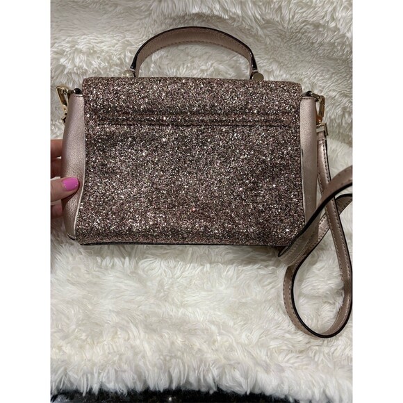 Kate Spade New York Crossbody Satchel Top Handle Bag Pink Small 10x7x3 - Picture 9 of 14